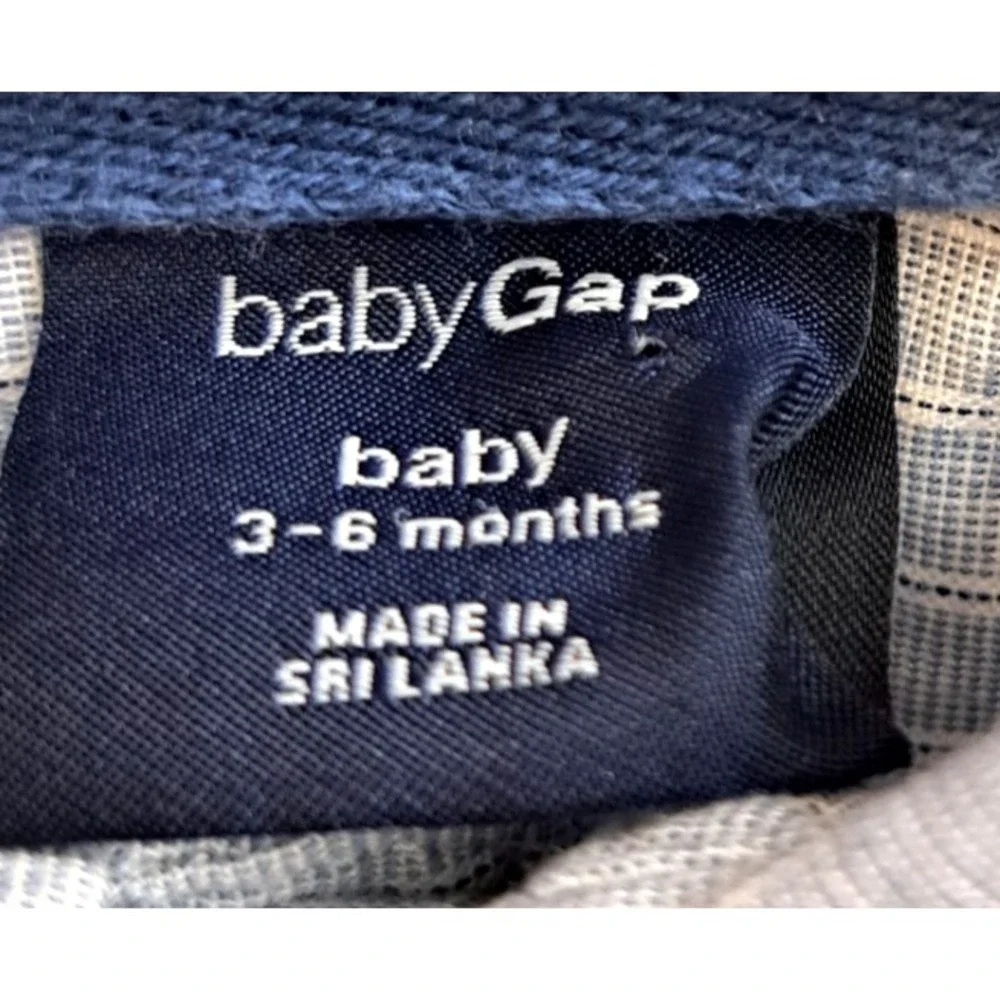 Preppy Baby Boy 3-6 Mo‎ Outfit Baby Gap Shirt Denim Shorts